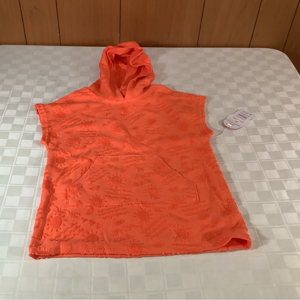 Wonder Nation Kids Orange Swim Coverup